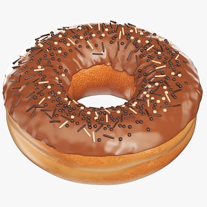 Detailed Donut 04 3D