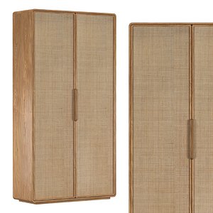 3D SANTIAGO CANE CABINET