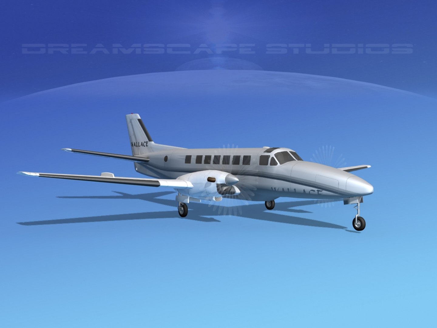 Max Beechcraft Airliner Turboprop