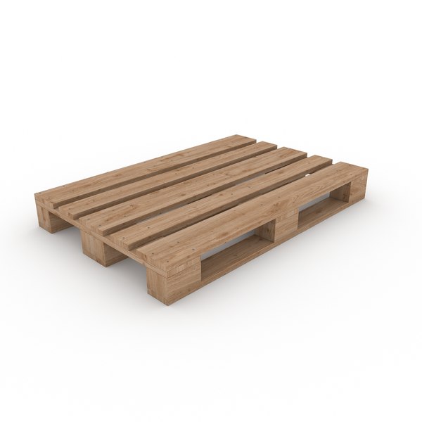 Wood pallet 3D model - TurboSquid 1209881