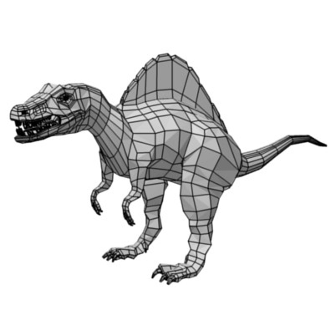 3d Spinosaurus