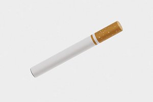 3D Cigarette 3d model