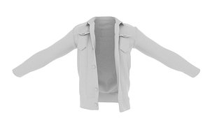 3D cloth jacket