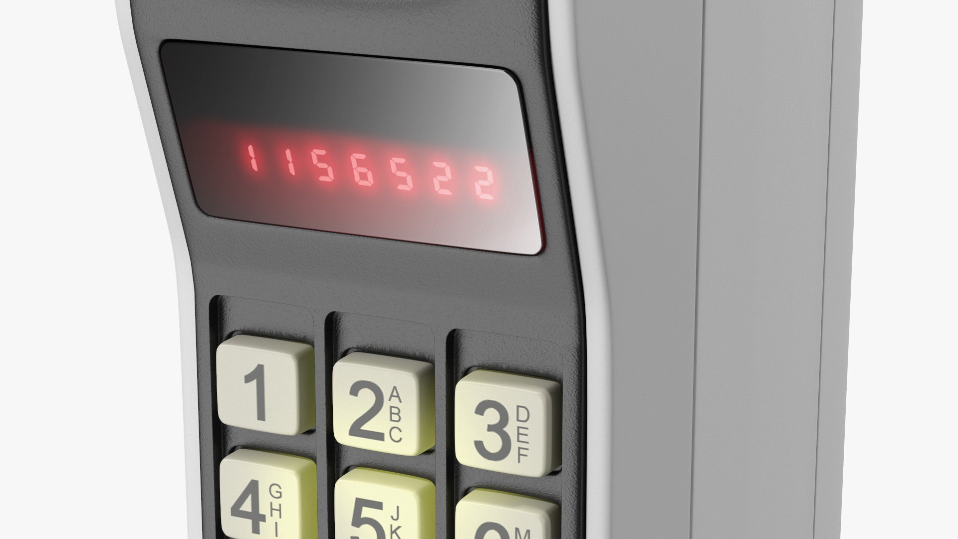 3D Model Motorola DynaTAC 8000X First Mobile Phone - TurboSquid 1794492