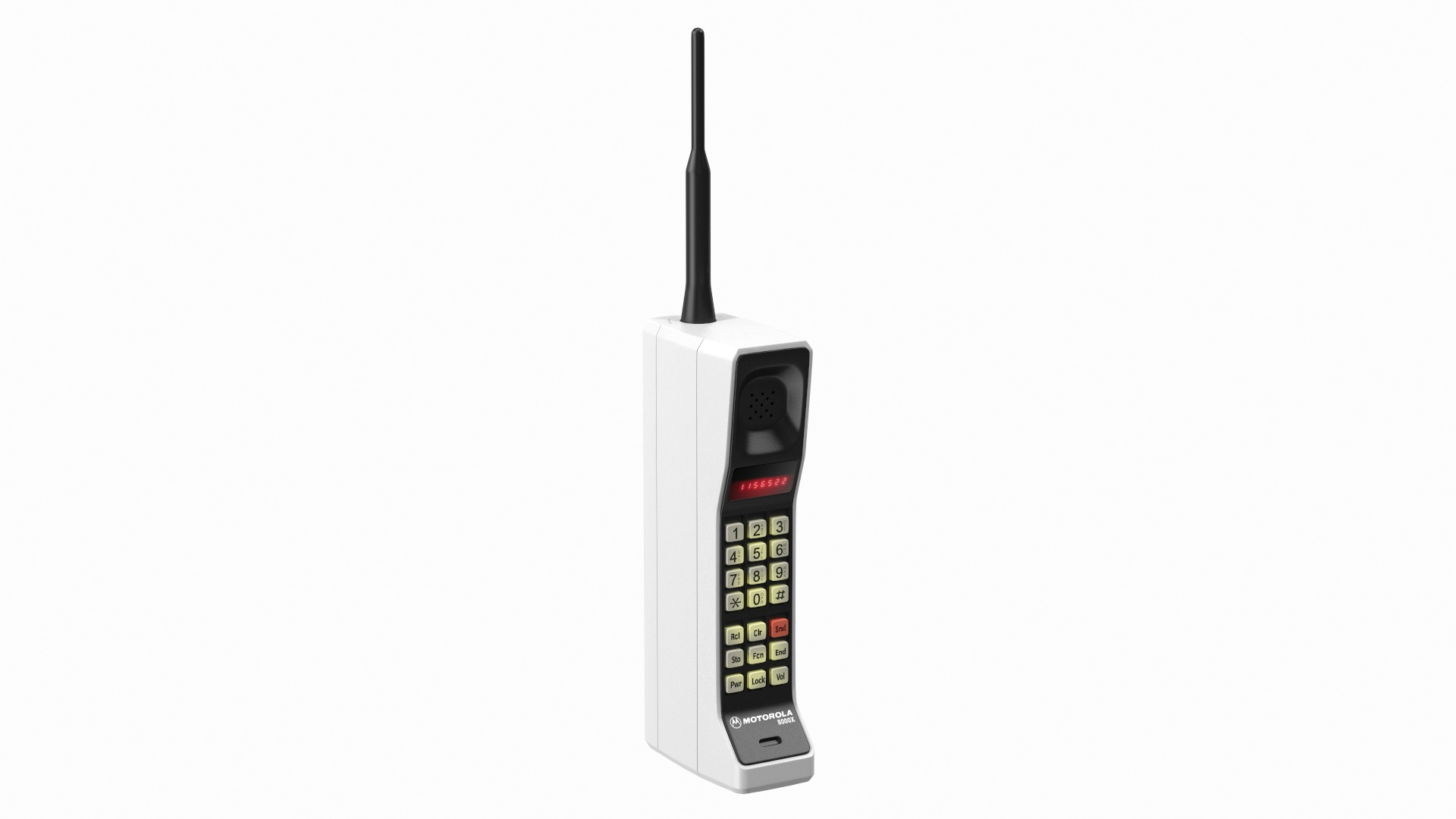 3D model Motorola DynaTAC 8000X First Mobile Phone - TurboSquid 1794492