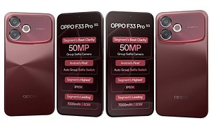 3D Oppo F33 Pro 5G Red