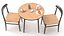Coffee Shop Or Restaurant Table Set 3D Model 3D model