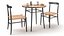 Coffee Shop Or Restaurant Table Set 3D Model 3D model