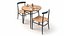 Coffee Shop Or Restaurant Table Set 3D Model 3D model