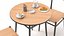 Coffee Shop Or Restaurant Table Set 3D Model 3D model