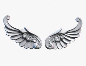 Griffin Wings II 3D model
