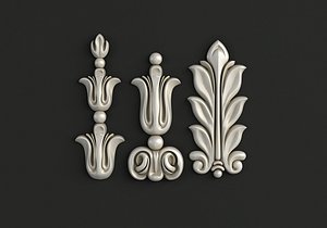 carved cnc stl 3D model