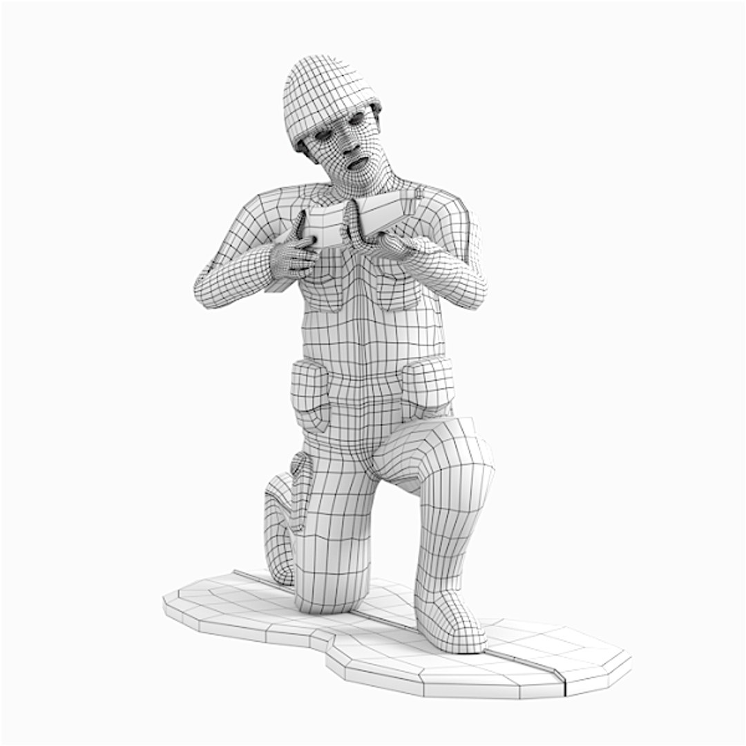 3d Toy Soldiers Model