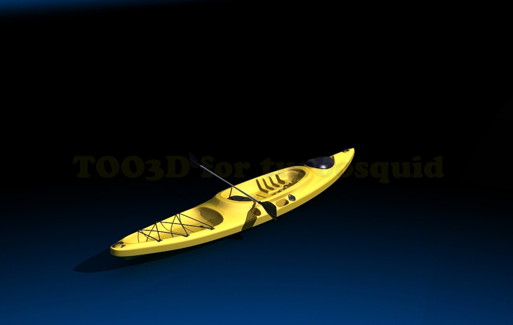 3d Model Kayak