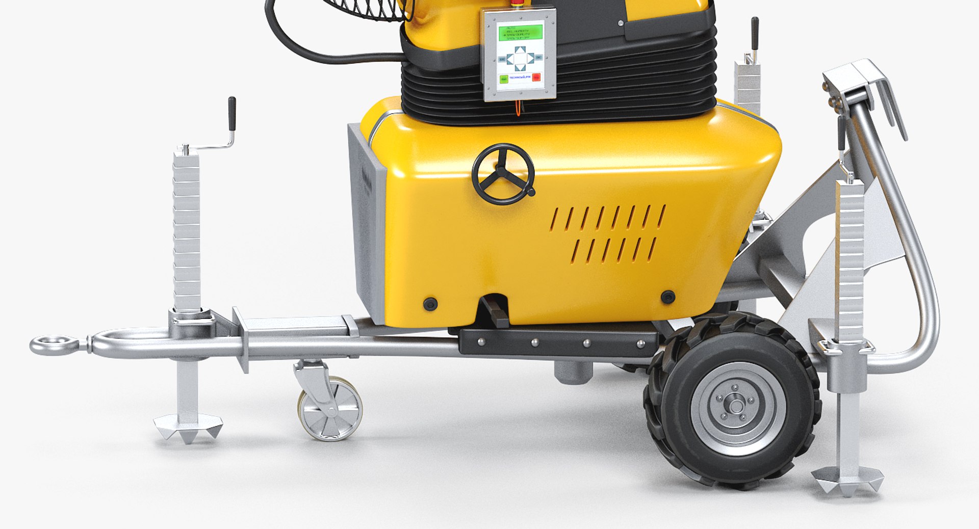 Snow Gun Technoalpin T40 3D Model TurboSquid 1344462