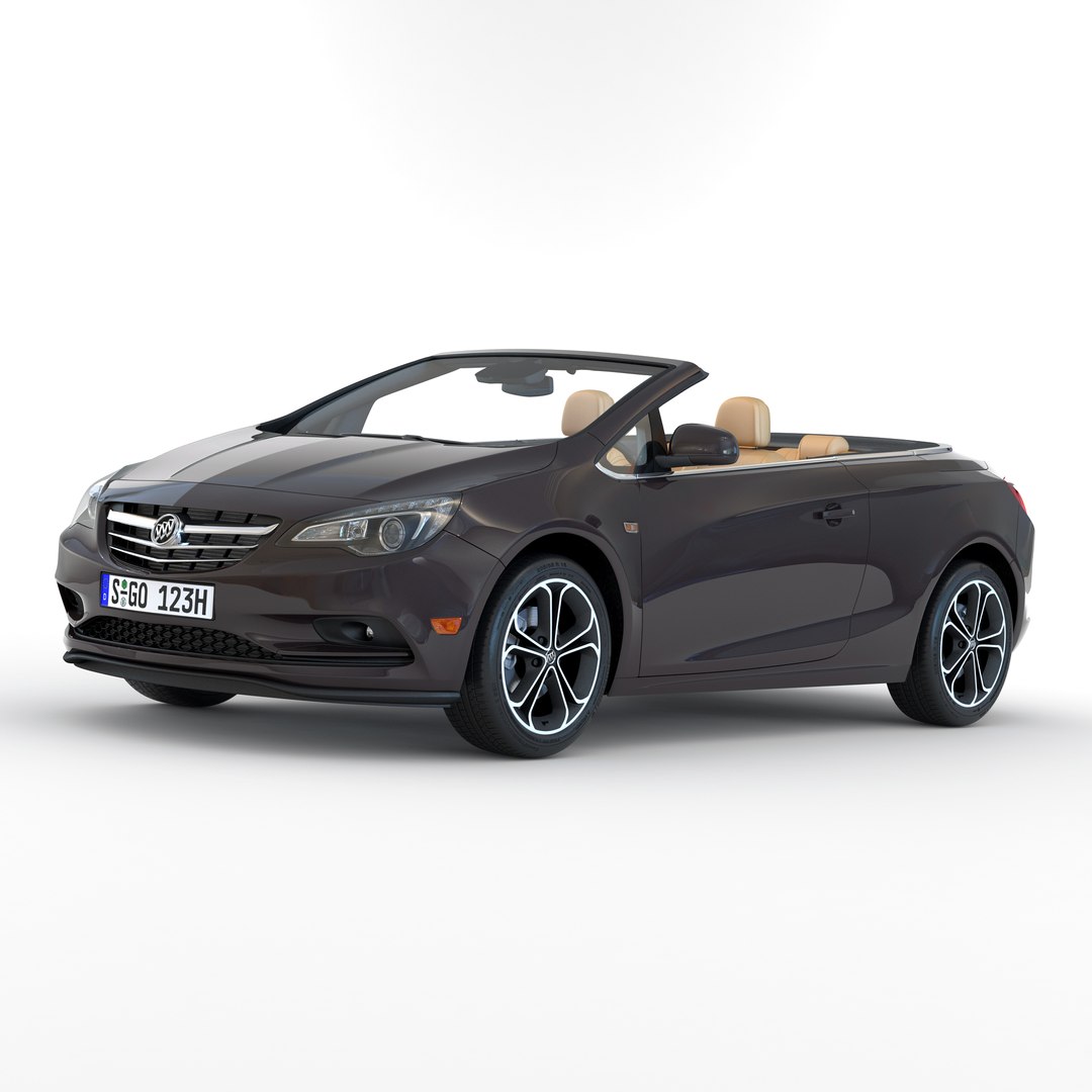 Buick Cascada 2016 3D model preview