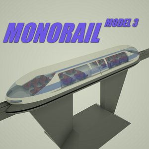 monorail 3 3d c4d