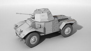 3D Panhard 178 AMD  Panzerspahwagen P204 f