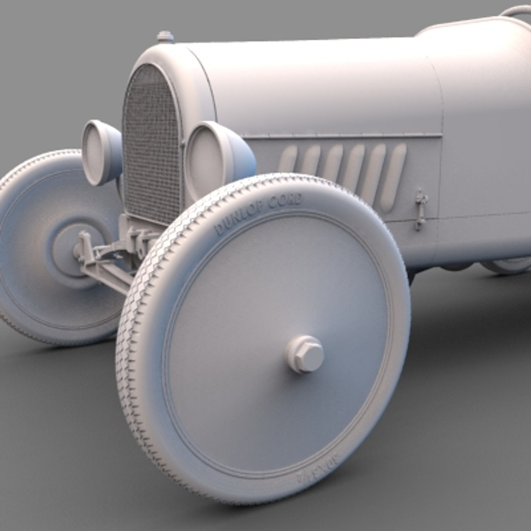 vintage racer t speedway 3d model