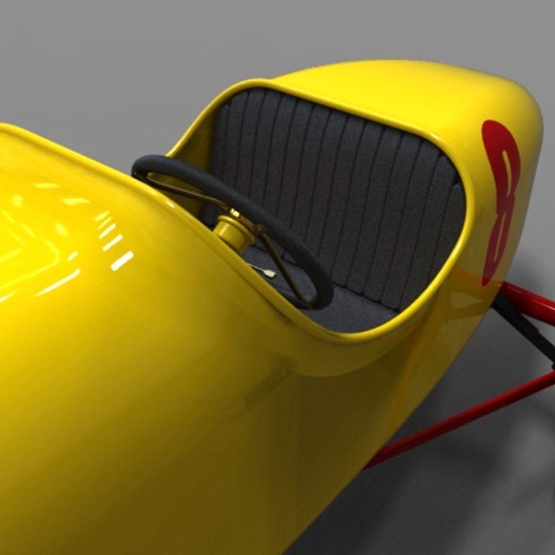 vintage racer t speedway 3d model