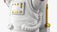 Astronaut Toy Character White Happy Pose