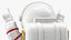 Astronaut Toy Character White Happy Pose