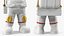 Astronaut Toy Character White Happy Pose