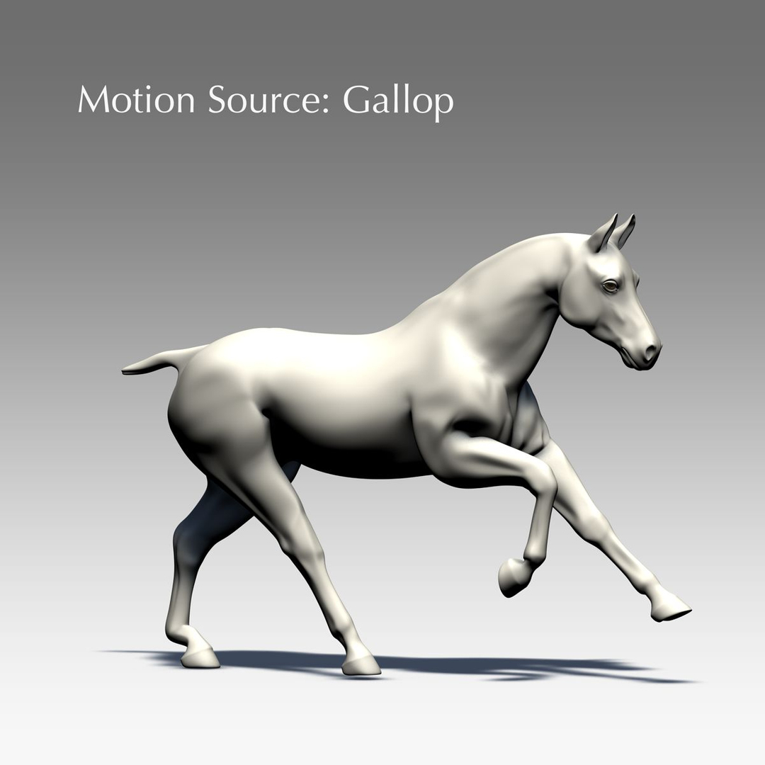 Horse PRO ( White ) 3D Model $249 - .fbx .c4d .ma .max .blend - Free3D