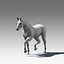 Cavallo attrezzato e animato