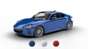 Subaru BRZ 2022 3D