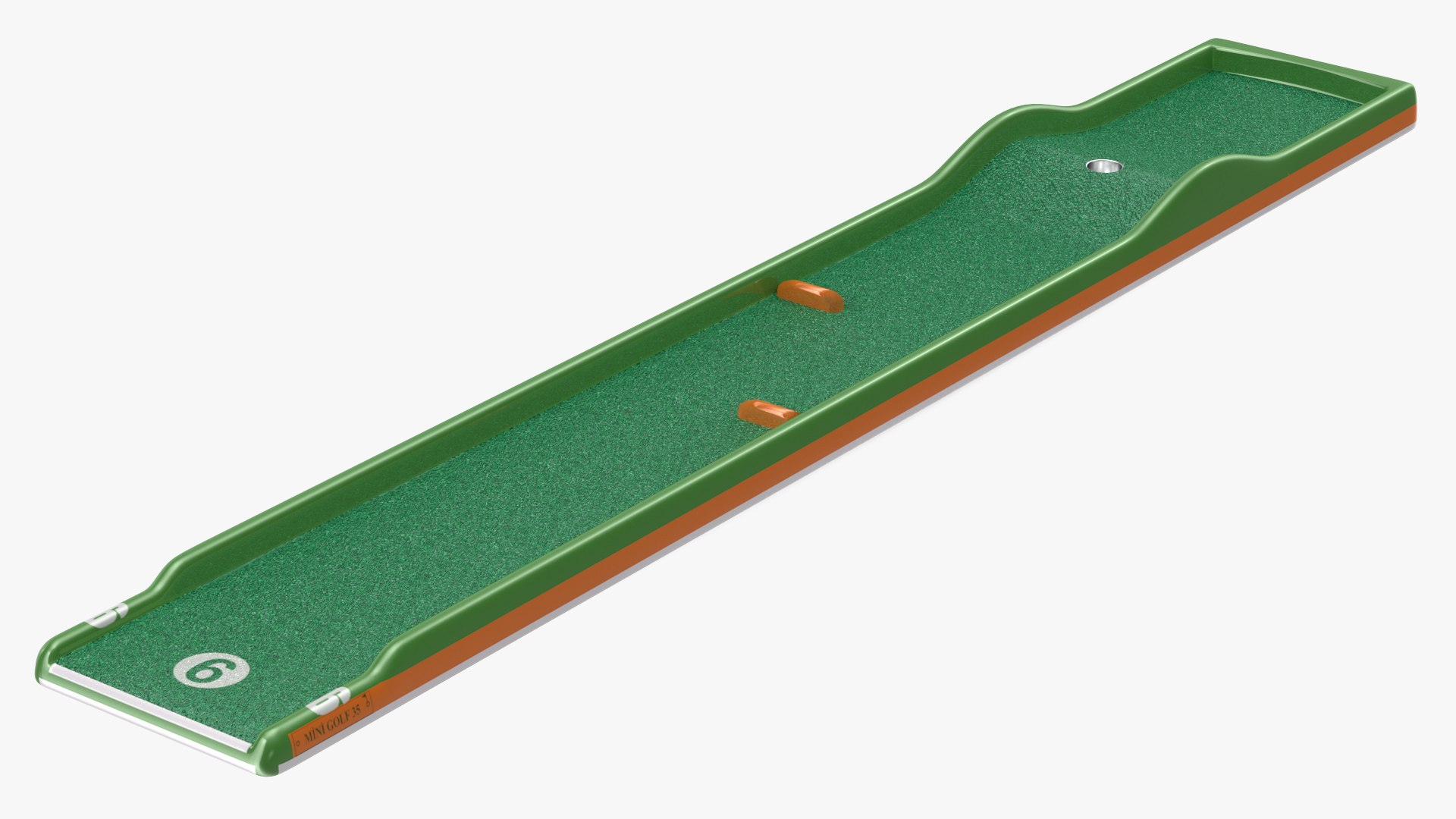Minigolf 35 Portable Course Hole 6 3D model preview
