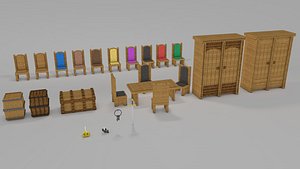 Minecraft Library models: (Middle Ages)