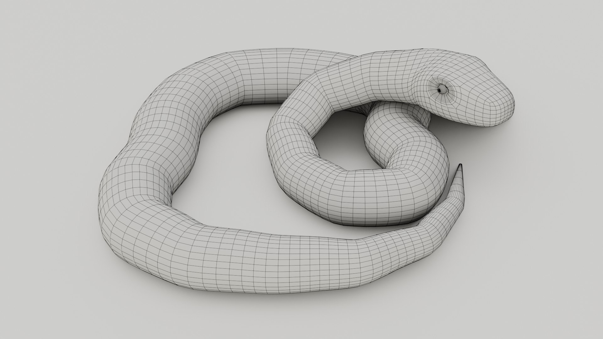 3D Python Snake - Low Poly - Game Ready - PBR - TurboSquid 1832687