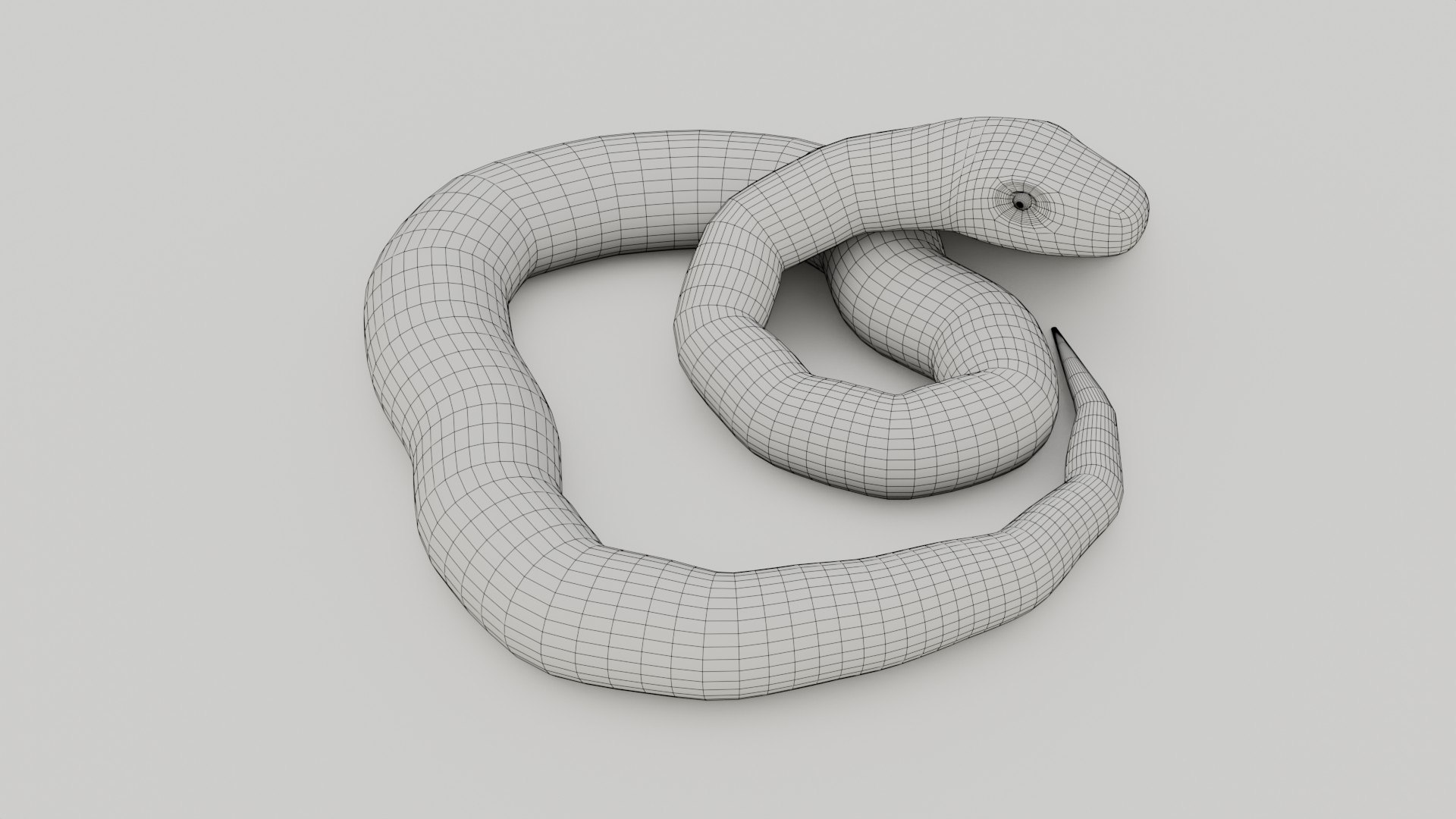 3D Python Snake - Low Poly - Game Ready - PBR - TurboSquid 1832687