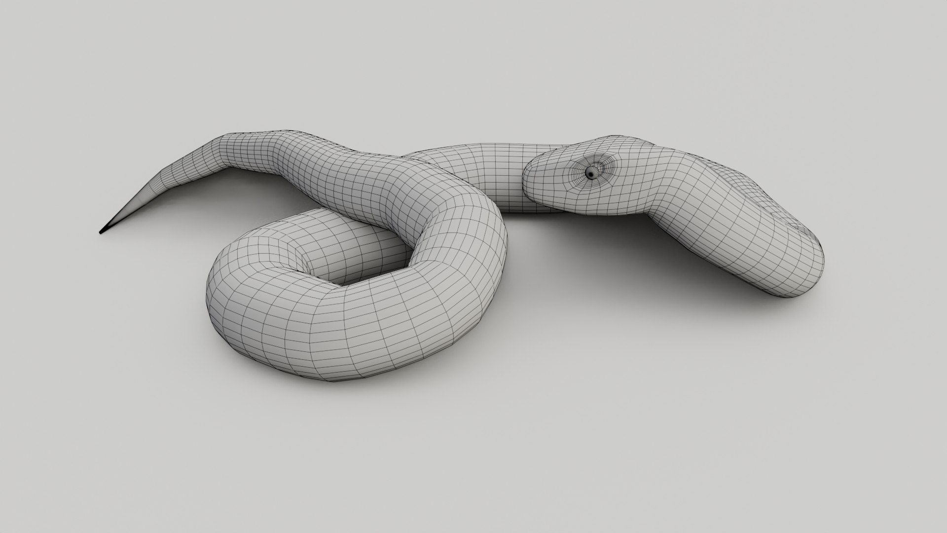 3D Python Snake - Low Poly - Game Ready - PBR - TurboSquid 1832687