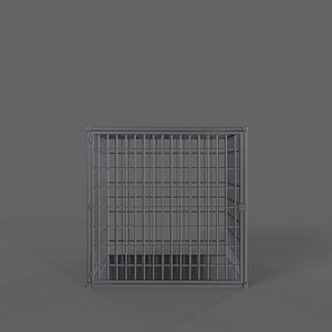 3D model PBR Small Cage 1