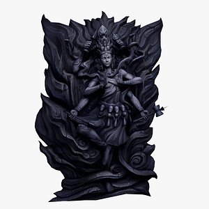 Shiva Nataraja Buddha Statue Relief