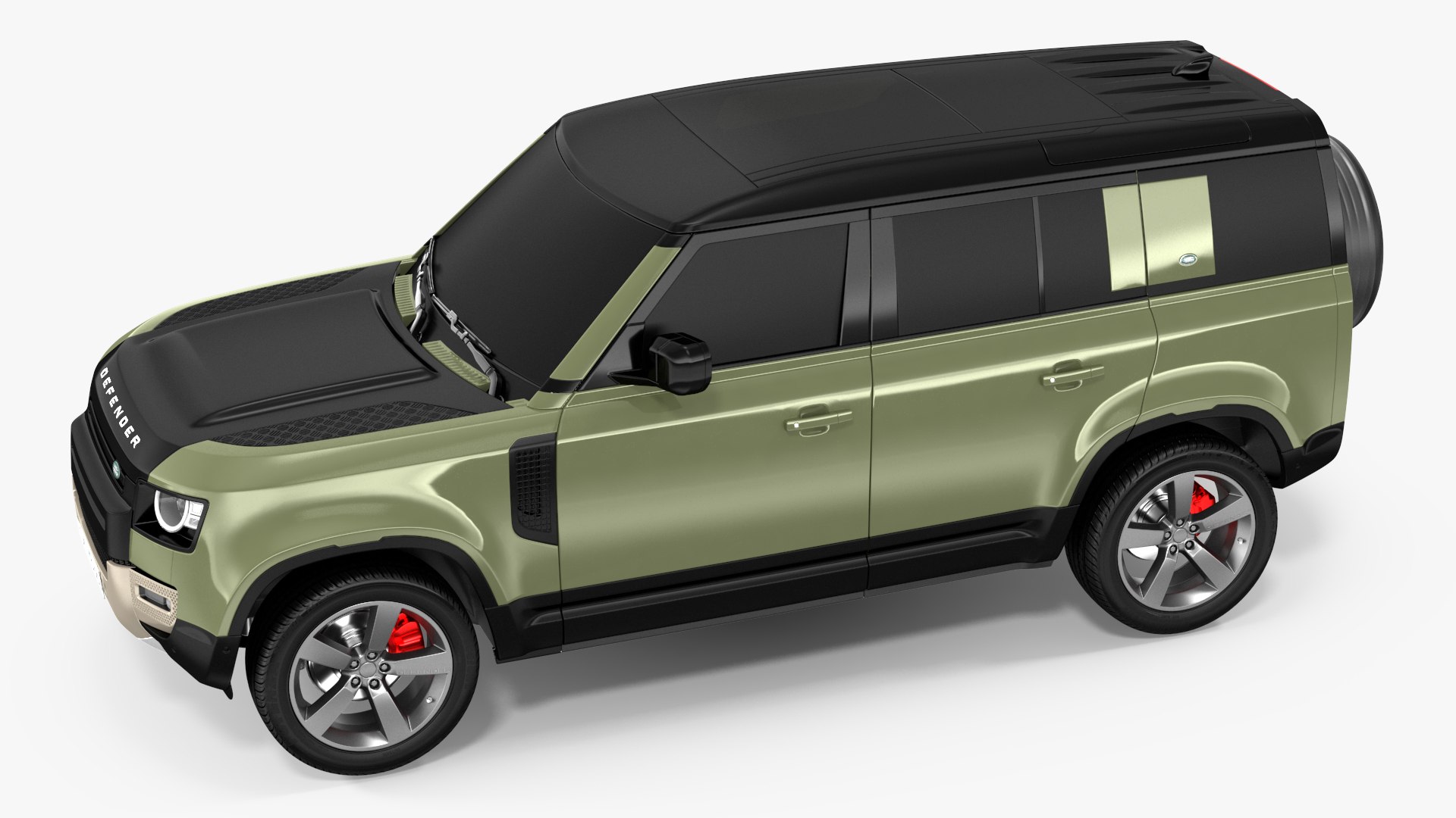 Land Rover Defender Country Pack Exterior Only 3D model - TurboSquid ...