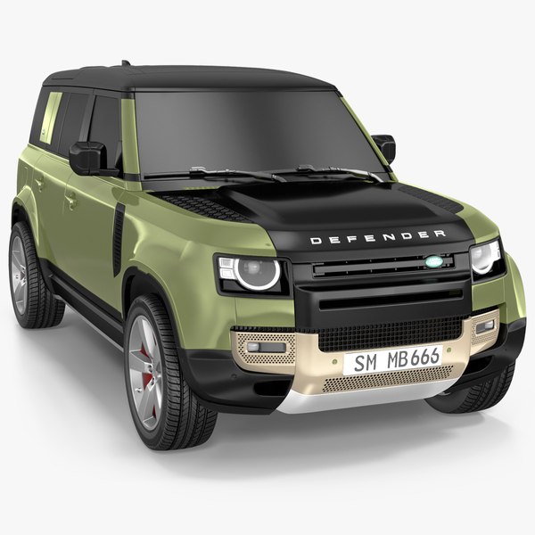 Land Rover Defender Country Pack Exterior Only 3D model - TurboSquid ...