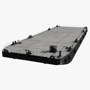 Industrial Flat Deck Barge