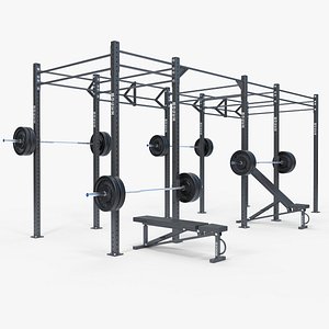 rack bar 3d max
