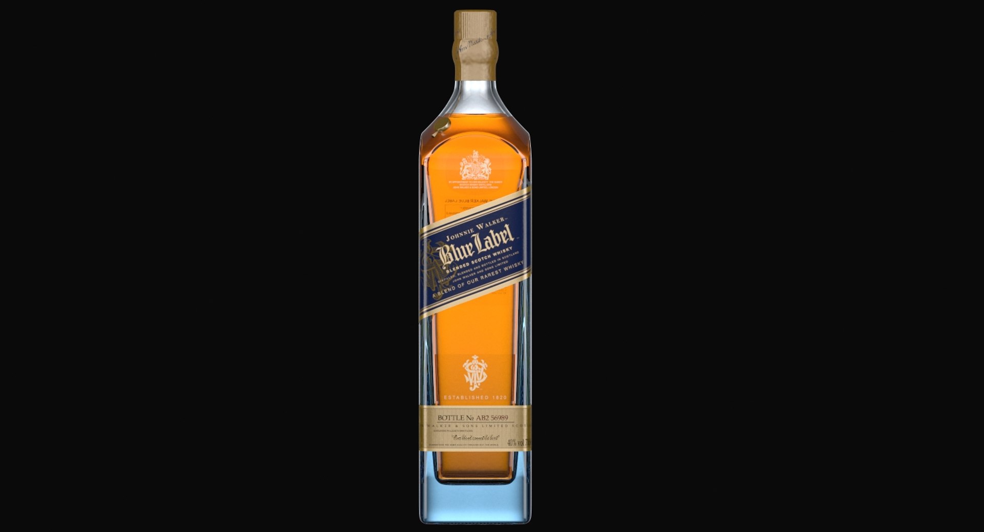 Johnnie walker blue label shot price