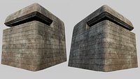 Concrete Bunker PBR 01