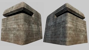 Concrete Bunker PBR 01