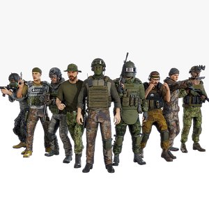 Modular military character 2