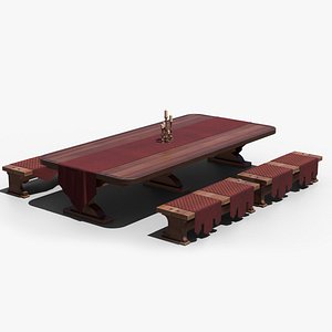 Medieval Dinner Table