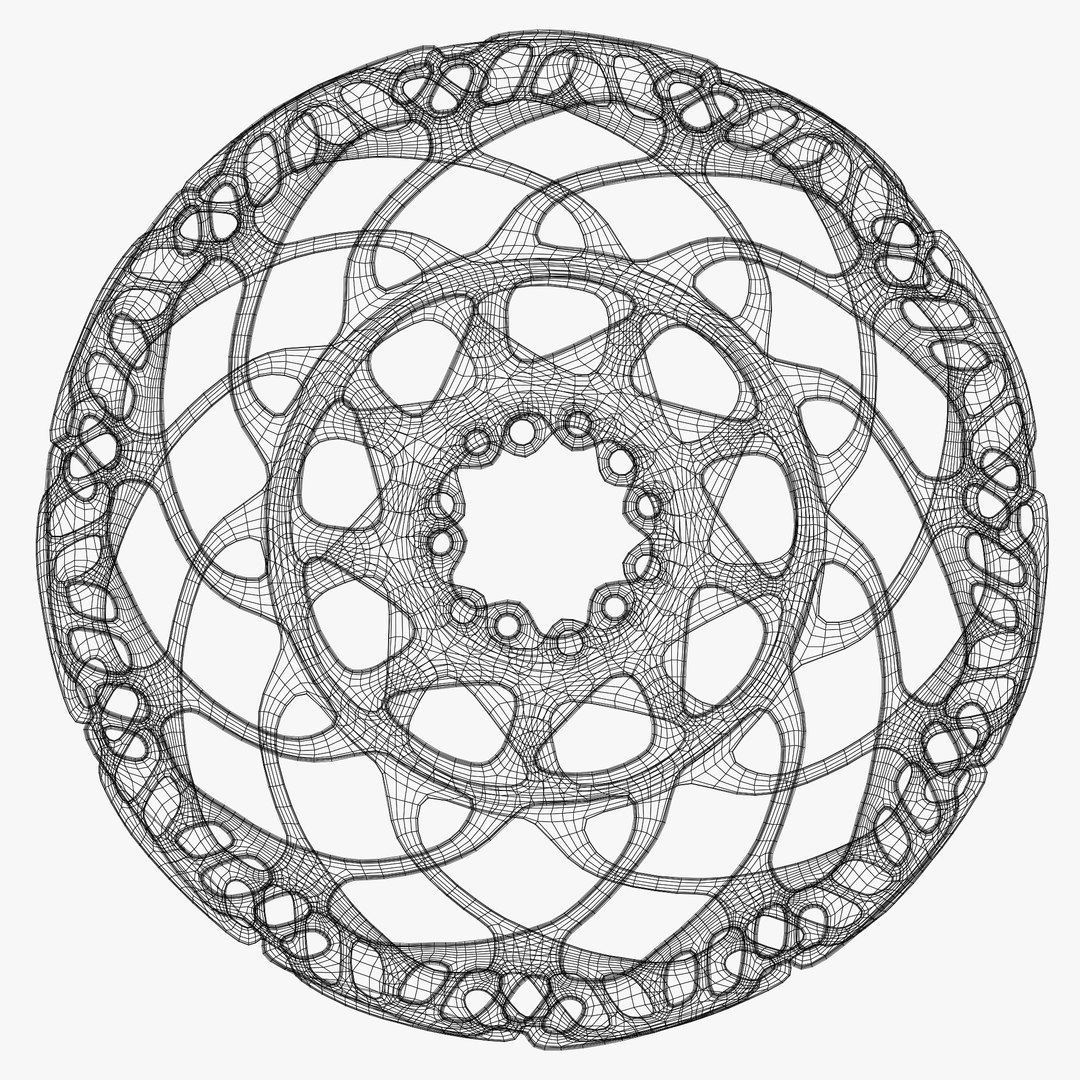 Bicycle Disc Brake Model - TurboSquid 1896905
