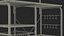 3D model multipurpose kitchen bakers rack