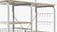 3D model multipurpose kitchen bakers rack