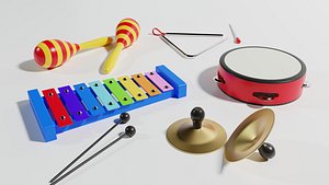 Musical Toys 3D model
